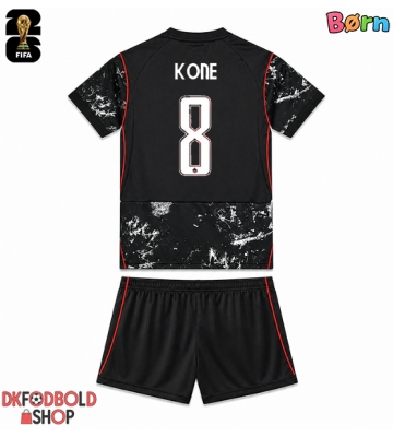 Canada Ismael Kone #8 Udebanesæt Børn VM 2026 Kort ærmer (+ korte bukser)